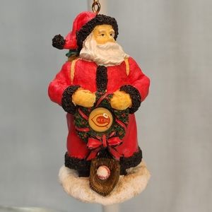 *REDS Santa claus ornament MLB